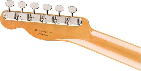 open zoom image for Fender Vintera '60s Telecaster Electric Guitar with Bigsby Tremolo, Pau Ferro Fingerboard (with Gig Bag), Action Position Back