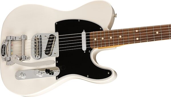 open zoom image for Fender Vintera '60s Telecaster Electric Guitar with Bigsby Tremolo, Pau Ferro Fingerboard (with Gig Bag), Action Position Back