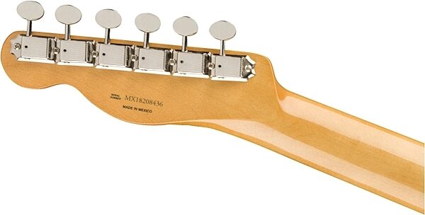 open zoom image for Fender Vintera '60s Telecaster Electric Guitar with Bigsby Tremolo, Pau Ferro Fingerboard (with Gig Bag), Action Position Back