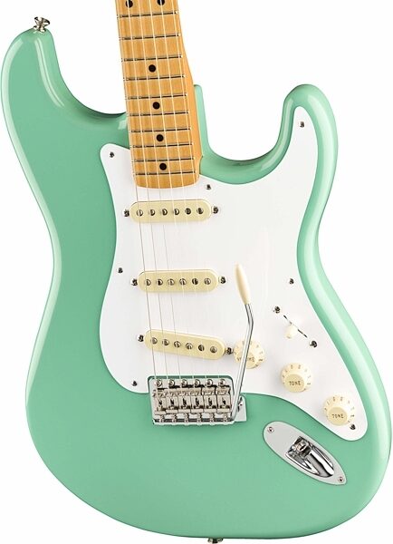open zoom image for Fender Vintera '50s Stratocaster Electric Guitar, Maple Fingerboard (with Gig Bag), View