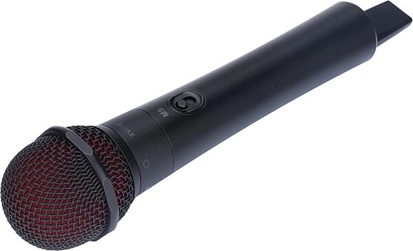open zoom image for Xvive M5 Handheld Digital Wireless Microphone System, New, Action Position Back