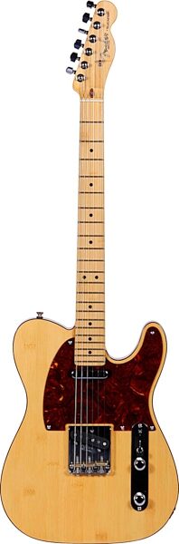 open zoom image for Fender Tele-Bration Lamboo Telecaster Electric Guitar with Case, Natural