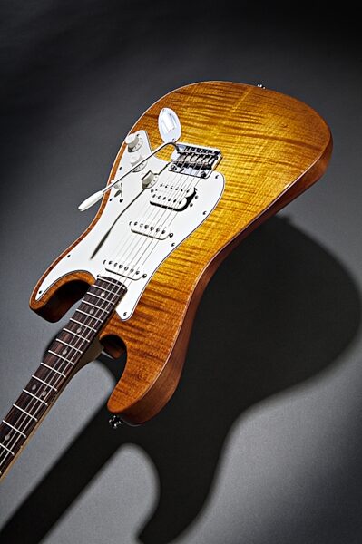 open zoom image for Fender Select Stratocaster HSS Electric Guitar with Case, Rosewood Fingerboard, Glamour Body View
