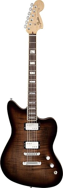 open zoom image for Fender Select Carved Maple Top Jazzmaster HH Electric Guitar, Twilight