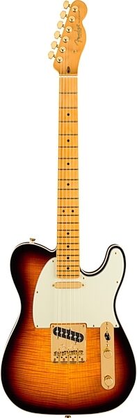 open zoom image for Fender 75th Anniversary American Professional Custom Telecaster Electric Guitar, Maple Fingerboard (with Case), 2-Color Sunburst, Main