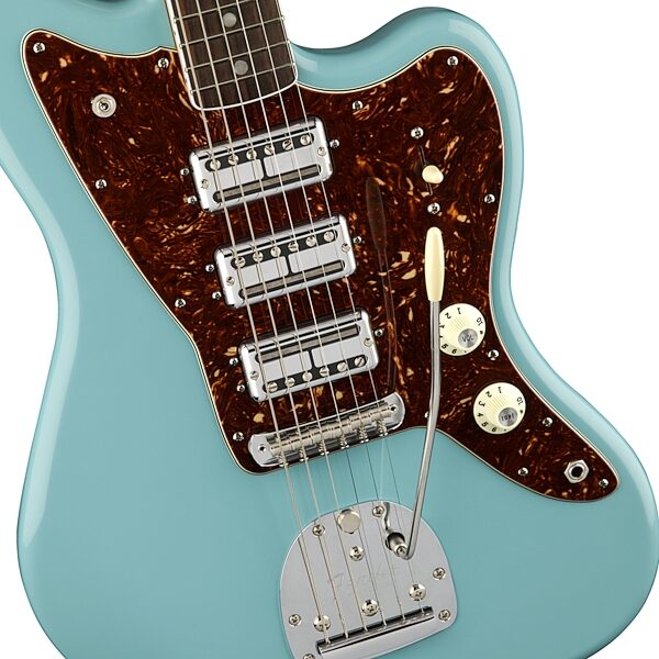 open zoom image for Fender 60th Anniversary Triple Jazzmaster Electric Guitar (with Case), View