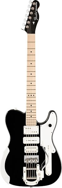 open zoom image for Fender Limited Edition Jack White Triplecaster Telecaster Electric Guitar, Maple Fingerboard (with Case), Action Position Back