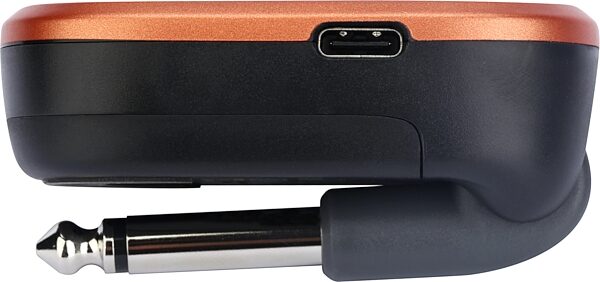 open zoom image for Xvive A58 Digital 5.8 GHz Wireless Guitar System, Orange, Receiver Side Folded