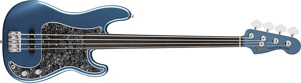 open zoom image for Fender Tony Franklin Fretless Precision Bass with Case, Action Position Back
