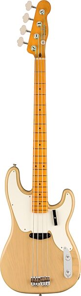 open zoom image for Fender American Vintage II 1954 Precision Electric Bass, Maple Fingerboard (with Case), Vintage Blonde, Open Box (Good), Action Position Back