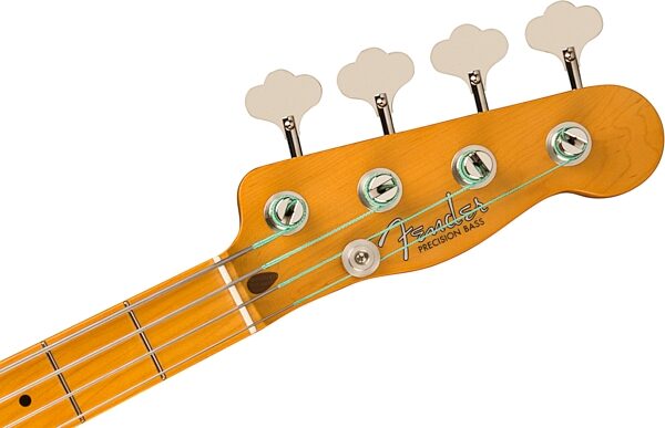 open zoom image for Fender American Vintage II 1954 Precision Electric Bass, Maple Fingerboard (with Case), Vintage Blonde, Open Box (Good), Action Position Back