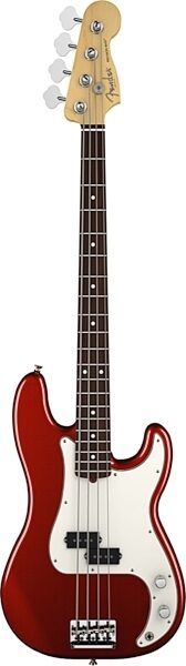 open zoom image for Fender American Standard Precision Electric Bass, Rosewood Fingerboard with Case, Mystic Red