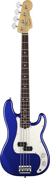 open zoom image for Fender American Standard Precision Electric Bass, Rosewood Fingerboard with Case, Mystic Blue