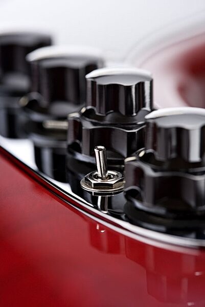 open zoom image for Fender American Deluxe Jazz Electric Bass (Rosewood with Case), Controls
