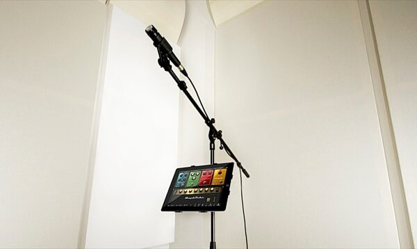 open zoom image for IK Multimedia iKlip 2 Microphone Stand Adapter for iPad Mini, Glamour View 4
