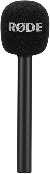 open zoom image for Rode Interview GO Handheld Adapter for Rode Wireless Range, Black, Action Position Back