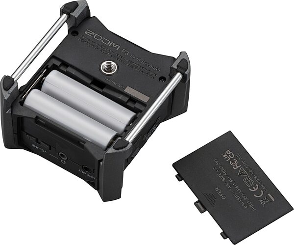 open zoom image for Zoom F3 Portable Field Recorder, New, Bottom