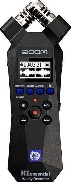 open zoom image for Zoom H1essential Handy Recorder, Open Box (Like New), Action Position Back