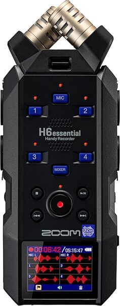open zoom image for Zoom H6essential Digital Handy Recorder, New, Action Position Back