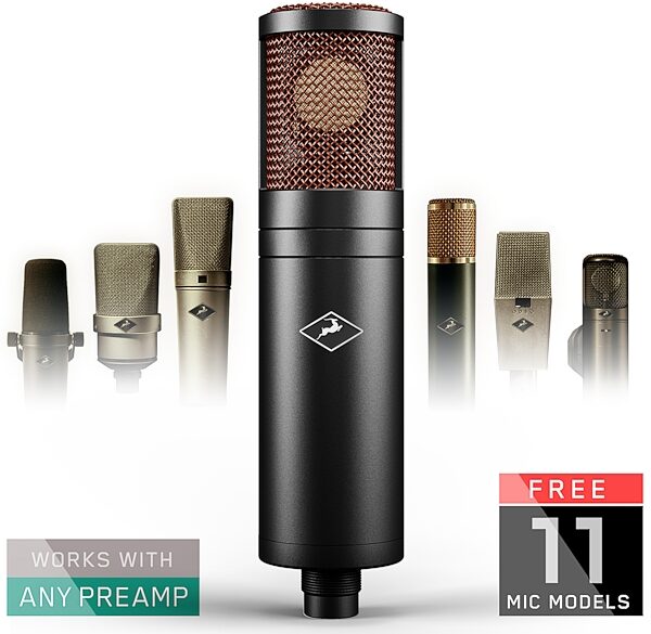 open zoom image for Antelope Audio Edge Duo Dual-Diaphragm Multi-Pattern Modeling Microphone, Main