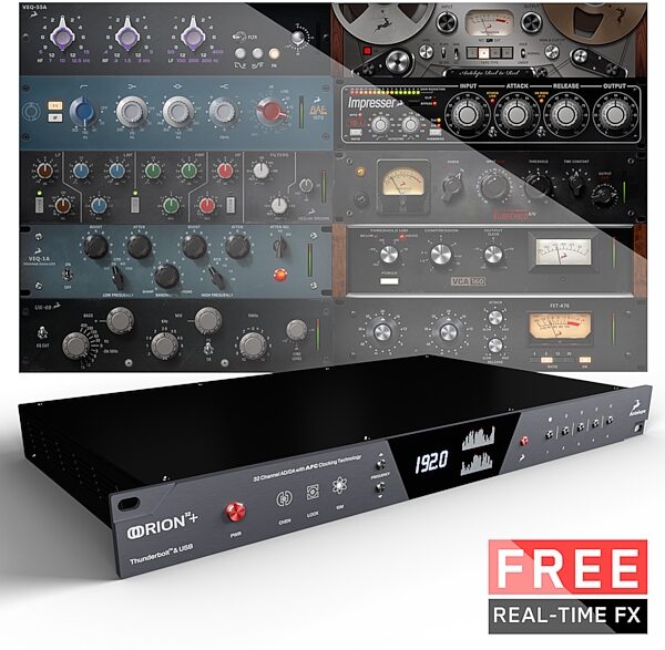 open zoom image for Antelope Audio Orion32+ Gen 3 Thunderbolt/USB 2 Audio Interface, Main