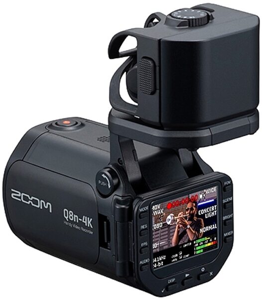 open zoom image for Zoom Q8n-4K Handy Video and 4-Track Audio Recorder, New, view