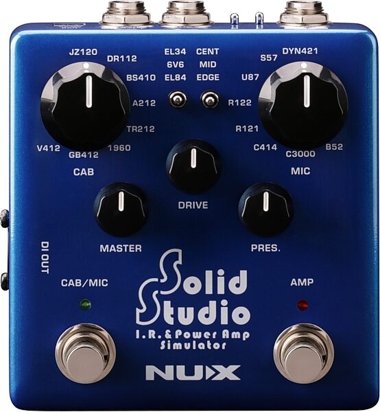 open zoom image for NUX Solid Studio IR and Power Amp Simulator, Main