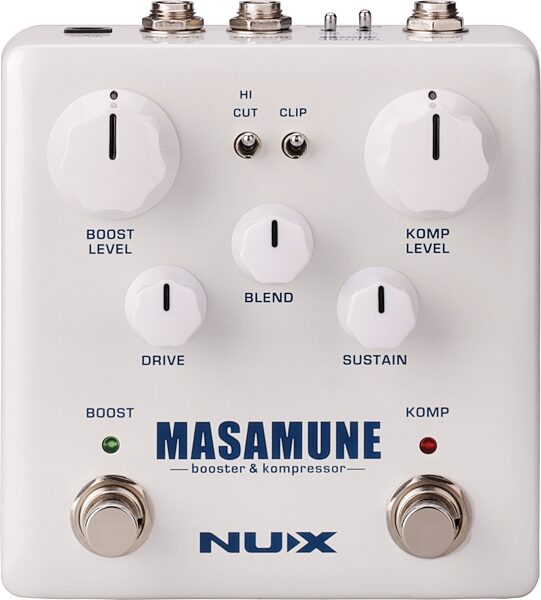open zoom image for NUX Masamune 2-in-1 Compressor and Boost Pedal, Main