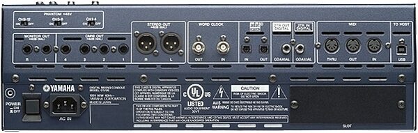 open zoom image for Yamaha 01V96 Digital Mixer, Rear