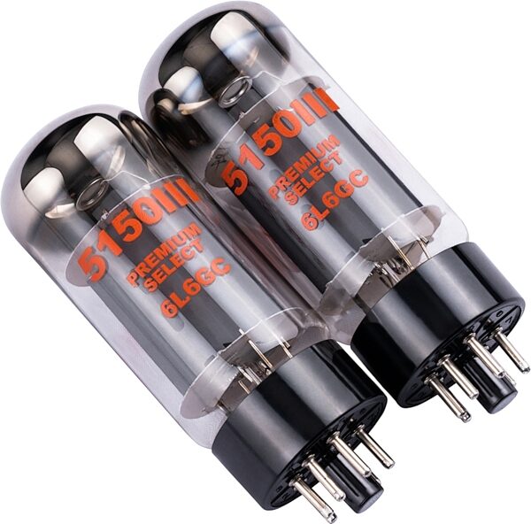open zoom image for EVH Eddie Van Halen 6L6 Tube Kit, Burned in and Matched Duet, Action Position Back