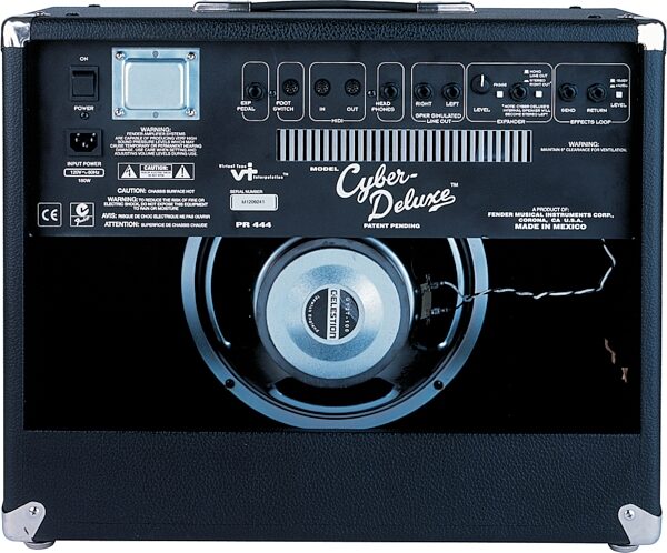 open zoom image for Fender Cyber-Deluxe Guitar Amplifier (65W, 1x12), Rear
