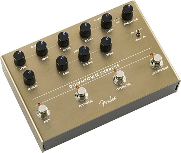 open zoom image for Fender Downtown Express Bass Multi-Effect Pedal, New, Action Position Back