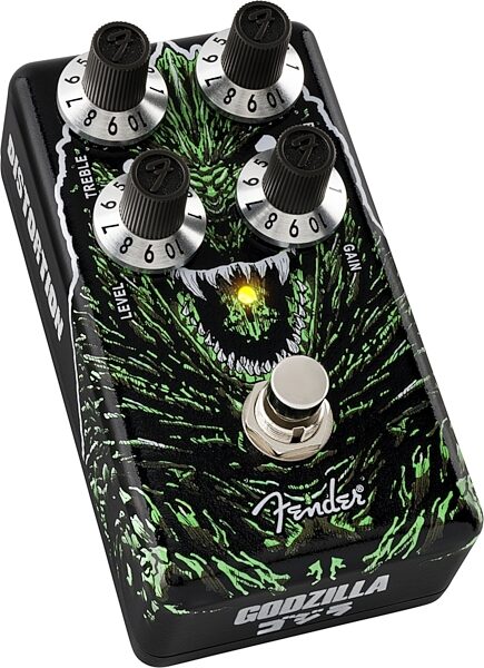 open zoom image for Fender Godzilla Distortion Pedal, New, Action Position Back