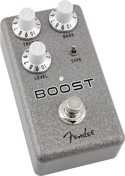 open zoom image for Fender Hammertone Boost Pedal, New, Action Position Back