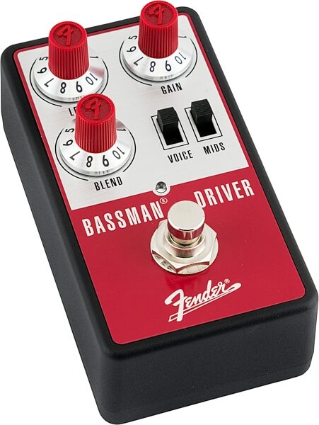 open zoom image for Fender Bassman Driver Bass Pedal, New, Action Position Back