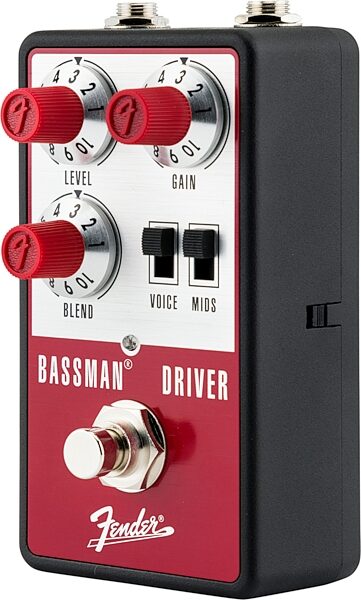 open zoom image for Fender Bassman Driver Bass Pedal, New, Action Position Back