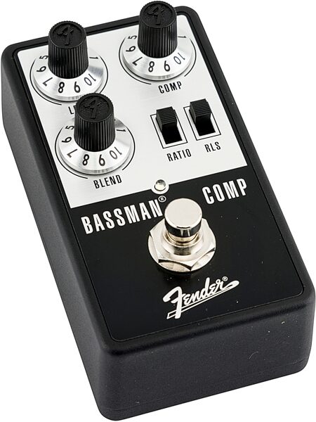 open zoom image for Fender Bassman Compressor Bass Pedal, New, Action Position Back