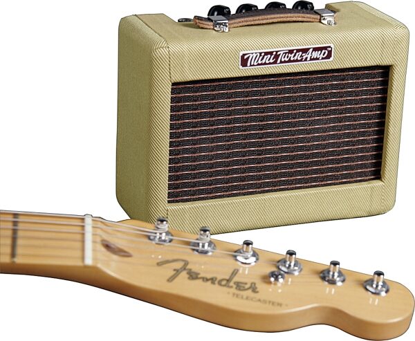open zoom image for Fender Mini 57 Twin Mini Guitar Amplifier, With Guitar