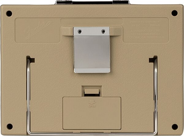 open zoom image for Fender Mini '65 Twin Battery Amp, Blonde, Action Position Back