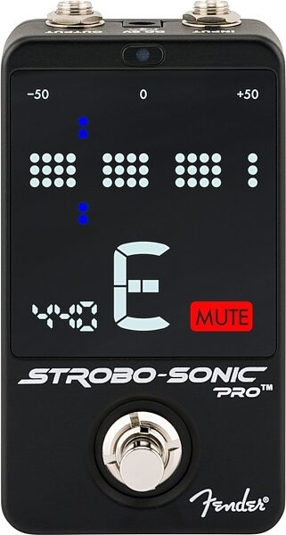 open zoom image for Fender Strobo-Sonic Pro Tuner Pedal, New, Action Position Back