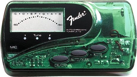 open zoom image for Fender LX12 Chromatic Tuner, Green