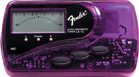 open zoom image for Fender LX12 Chromatic Tuner, Purple