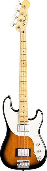 open zoom image for Fender Modern Player Telecaster Electric Bass with Maple Neck, 2-Tone Sunburst