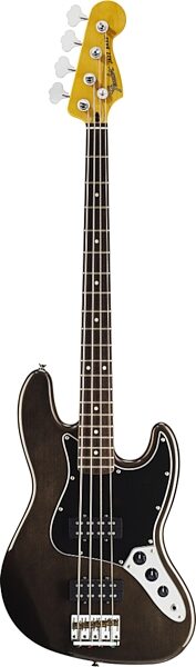 open zoom image for Fender Modern Player Jazz Electric Bass with Rosewood Fingerboard, Transparent Black