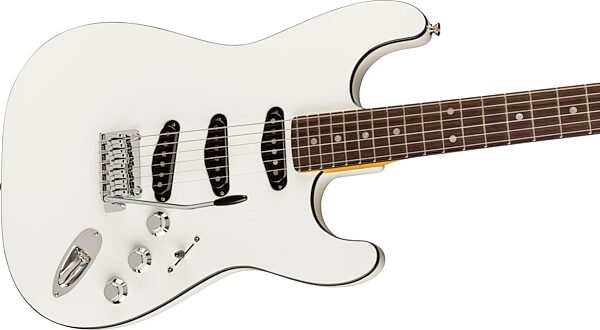 open zoom image for Fender Aerodyne Special Stratocaster Electric Guitar, Rosewood Fingerboard (with Gig Bag), Action Position Back
