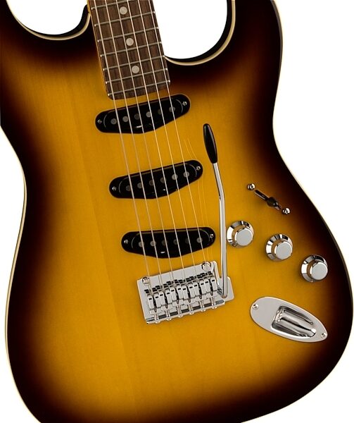 open zoom image for Fender Aerodyne Special Stratocaster Electric Guitar, Rosewood Fingerboard (with Gig Bag), Action Position Back