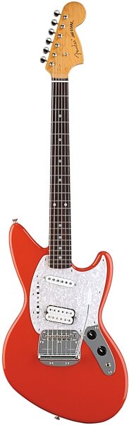 open zoom image for Fender JagStang Reissue Electric Guitar (with Gig Bag), Fiesta Red