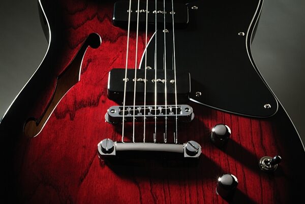 open zoom image for Fender TC90 Semi-Hollow Thinline Electric Guitar, Close-up 4