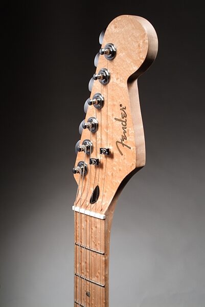 open zoom image for Fender Lite Ash Stratocaster Electric Guitar, Birdseye Maple Neck