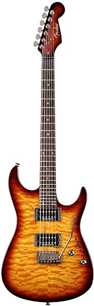 open zoom image for Fender Showmaster QMT HH Electric Guitar, Cherry Burst